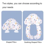 Multifunctional Baby Shaped Pillow Baby Soothing Sleep Corrective Pillow, Spec: - Image 4