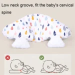 Multifunctional Baby Shaped Pillow Baby Soothing Sleep Corrective Pillow, Spec: - Image 5