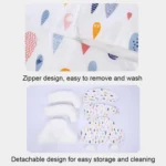 Multifunctional Baby Shaped Pillow Baby Soothing Sleep Corrective Pillow, Spec: - Image 6