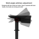 19LED Solar Plug-in Lawn Spotlight Garden Villa Lighting Wall Lamp - Image 3