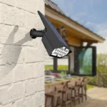 19LED Solar Plug-in Lawn Spotlight Garden Villa Lighting Wall Lamp - Image 5