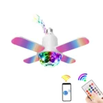 LY-002 24W Mini Bluetooth RGB Light Effect Foldable Music Light