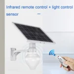 2 PCS LV-86 Solar Waterproof Garden Lighting Wall Light Solar Decorative Street Light - Image 3