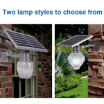 2 PCS LV-86 Solar Waterproof Garden Lighting Wall Light Solar Decorative Street Light - Image 4