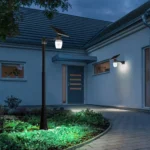 2 PCS LV-86 Solar Waterproof Garden Lighting Wall Light Solar Decorative Street Light - Image 7