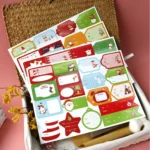 1set 72pcs/set  Christmas Stickers Gift Bag Packaging Box Closure Stickers - Image 5