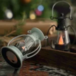 Retro Water-Drop Flame Lantern Ornament Christmas Scene Decoration Oil Light - Image 4