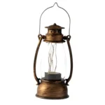 Retro Lantern Table Decoration Christmas Scene Decoration Simulation Oil Lamp