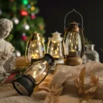 Retro Lantern Table Decoration Christmas Scene Decoration Simulation Oil Lamp - Image 2