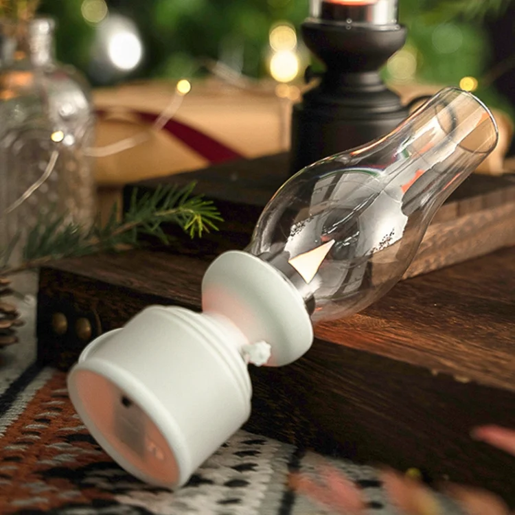TBD0603051701_B4.webp Retro Luminous Kerosene Lamp Christmas Simulation Oil Lamp Decoration, Spec: - Image 5