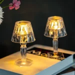 2 PCS 1.5V Diamond Ambience Desk Lamp LED Crystal Night Light, Spec: - Image 2