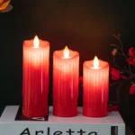 2 PCS Electronic Candle Light Swinging Wick Simulation Candle Lamp - Image 2