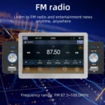 5 inch Bluetooth AUX Mobile Phone Interconnection USB Interface Car MP5 - Image 8