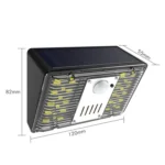 Solar Alarm Wall Light RV Camping Infrared Induction Light - Image 2