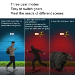 Solar Alarm Wall Light RV Camping Infrared Induction Light - Image 4