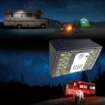 Solar Alarm Wall Light RV Camping Infrared Induction Light - Image 6