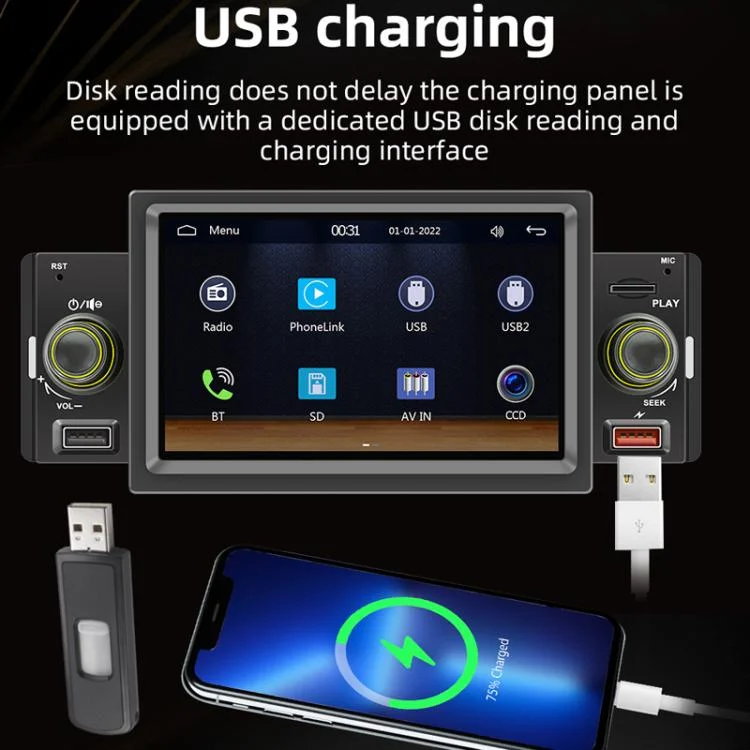 TBD06030560_B11.webp 5 inch Bluetooth AUX Mobile Phone Interconnection USB Interface Car MP5 - Image 12