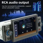 5 inch Bluetooth AUX Mobile Phone Interconnection USB Interface Car MP5 - Image 13