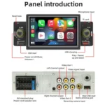 5 inch Bluetooth AUX Mobile Phone Interconnection USB Interface Car MP5 - Image 4