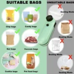 W-168 Knob Charging Sealing/Opening Machine Mini Snack Moisture Sealer - Image 6