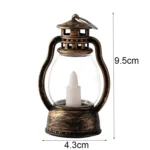 Retro Portable Kerosene Lamp Bar Home Christmas Decoration Lights - Image 3