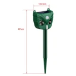RC546 Outdoor Smart Solar Animal Ultrasonic Repellers - Image 2