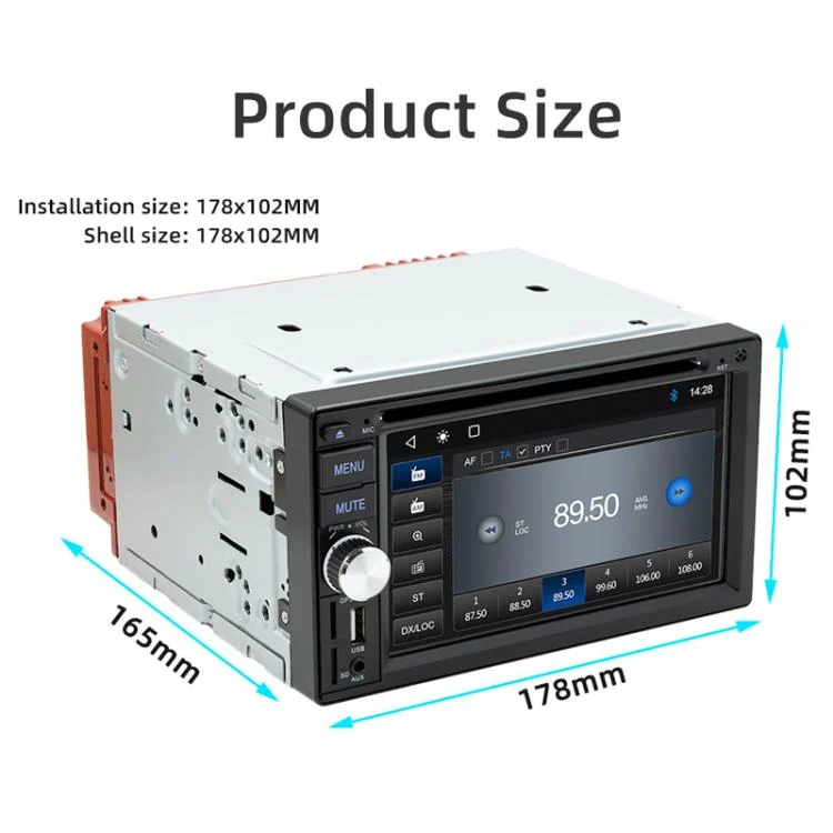 TBD06030598_B2.webp 6.2 inch Bluetooth AUX Mobile Phone Interconnection USB Interface Car DVD - Image 3