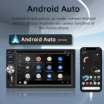 6.2 inch Bluetooth AUX Mobile Phone Interconnection USB Interface Car DVD - Image 7