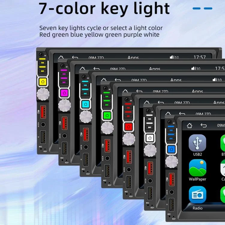 TBD06030614_B9.webp 7 Inch Wireless CarPlay Mobile Phone Interconnection Car MP5 - Image 10