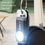 WUBEN G2 Strong Light LED Flashlight USB Outdoor Campers And Household Super Bright Key Chain Light - Image 5