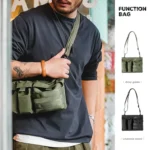 Maden TSS2201030 Multi Pocket Single Shoulder Messenger Crossing Bag - Image 2