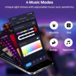 3m USB Illusion Music Neon 16 Million Color DIY Light Strip, Specification: Bluetooth - Image 4