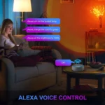 Sunset Background Remote Control RGB Floor Ambient Projection Light - Image 4