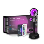 Sunset Background Remote Control RGB Floor Ambient Projection Light - Image 6