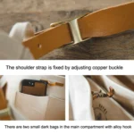 Maden S1907213 Retro Make Old Printing Tool Pack Simple Crossbody Bag - Image 3