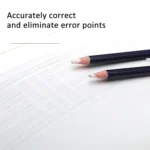 6pcs /Pack Artist Highlight Eraser Pencils Pen Shape Erasers Sketch Pencil - Image 3