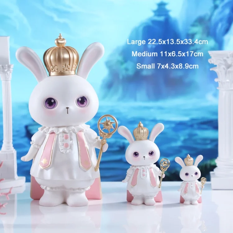 TBD0603067301_B2.webp Piggy Banks God Rabbit Home Ornaments Gift Crafts, Size: - Image 3