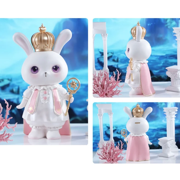 TBD0603067301_B3.webp Piggy Banks God Rabbit Home Ornaments Gift Crafts, Size: - Image 4