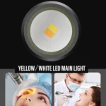 DT005 LED White + Yellow Pen Light Rechargeable Flashlight Doctor Nurse Pen Lighting - Image 3