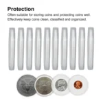 1 Box of A Sell 46mm Adjustable Commemorative Coin Collection Box With Inner Cushion - Image 3