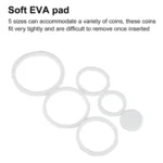 1 Box of A Sell 46mm Adjustable Commemorative Coin Collection Box With Inner Cushion - Image 4