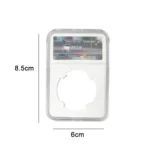 Commemorative Coin Identification Rating Box Coin Collection Box, Color: White (40mm) - Image 3