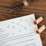 2 Sets D25 12PCS/Set Wooden Cartoon Handbook Decoration Stamps - Image 6
