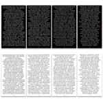 1 Sets Handbook DIY Vintage Text Sticker Material Pack