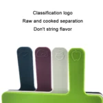 4 PCS/Set Multifunction Classified Plastic Cutting Board Set - Image 4