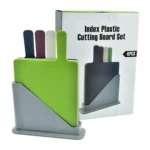 4 PCS/Set Multifunction Classified Plastic Cutting Board Set - Image 6
