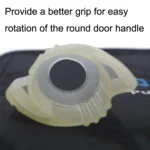 Night Light Door Locks Cover Thickened Anti-Collision Pad Door Lock Protective Cover - Image 5