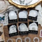 1 Sets Sun Moon Stars Vintage Lace Children Handbook Material - Image 2