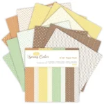 2 Sets 6 Inch Scrapbooking Background Paper Art Handmade Crafts - Image 3