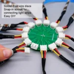 KD0062 USB 24 Key Bluetooth Firework Lantern LED Music Decoration Light - Image 3